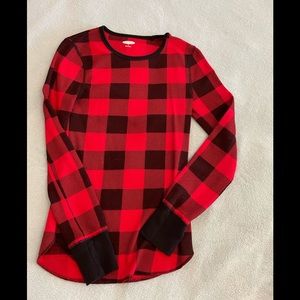 Old Navy Buffalo Plaid Sleep Thermal